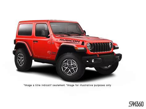 Armand Automobiles Le Jeep Wrangler Rubicon 2024 à Carleton