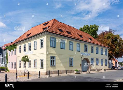 Hildburghausen City Museum In Thüringen Thuringia Germany Stock