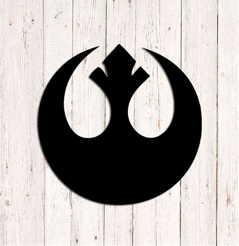 Star Wars Rebel Alliance Decal Car Decals Star Wars Sticker Etsy