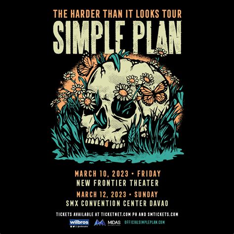 SIMPLE PLAN ‘THE HARDER THAN IT LOOKS TOUR’ COMING TO MANILA AND DAVAO ...