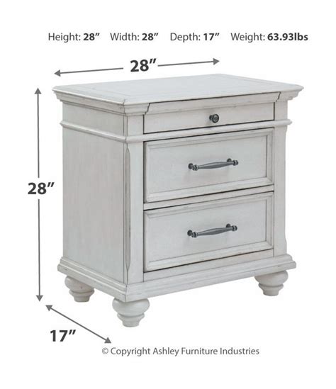 Kanwyn Whitewash 8 Pc Dresser Mirror Chest King Upholstered