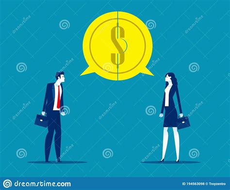 Two Business Having A Successful Communication Solving A Problem