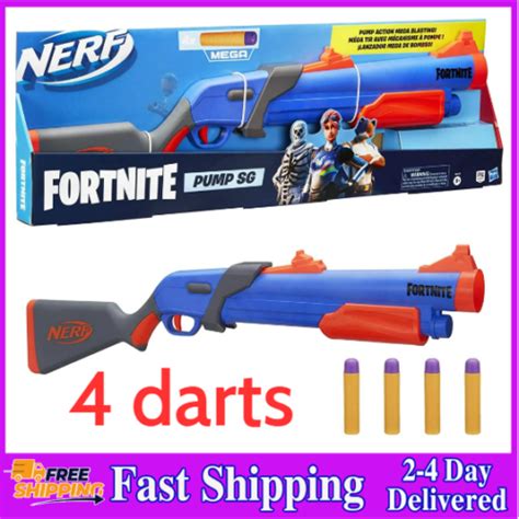 Nerf Fortnite Pump Sg Blaster Pump Action Mega Dart Ubuy India