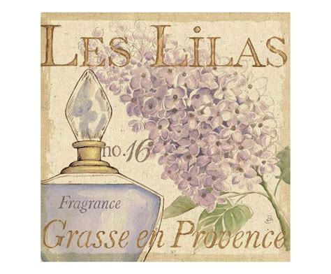 Placa De Madeira Estampada Les Lilas X Cm Wall Art Prints