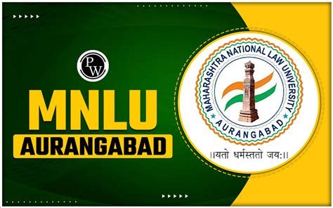 MNLU Aurangabad, Courses, Fees, Seat Intake