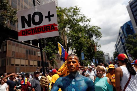 Manifestações Contra E A Favor Do Regime Maduro Na Venezuela 1611