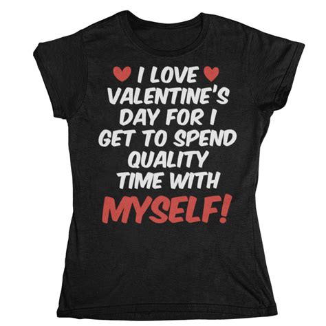 I Love Valentines Day Womens Style T Shirt 8ball Originals Fitted