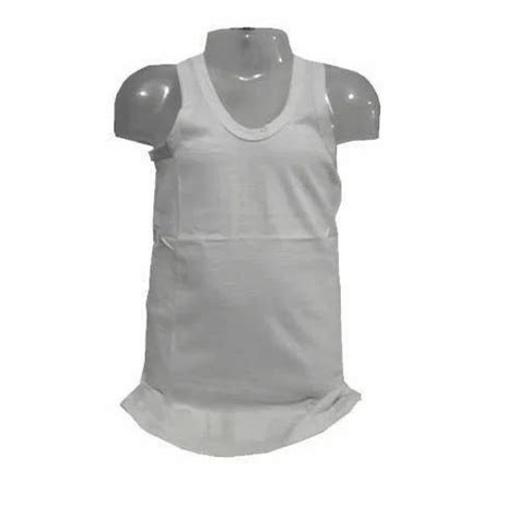 Mens White Cotton Vest Size 50 100 Cm At Rs 175piece In Kanpur Id