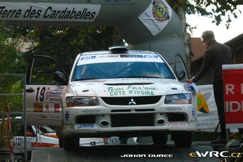 Soumaoro Moriféré Garcia Philippe Mitsubishi Lancer Evo IX Rallye