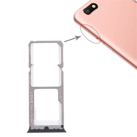 Oppo A57 Sim Tray Replacement Black Fixbhi