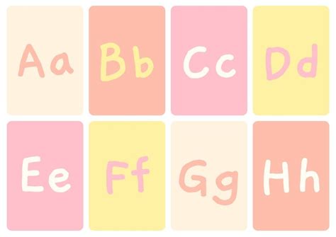 Free Customizable Alphabet Flashcard Templates Canva