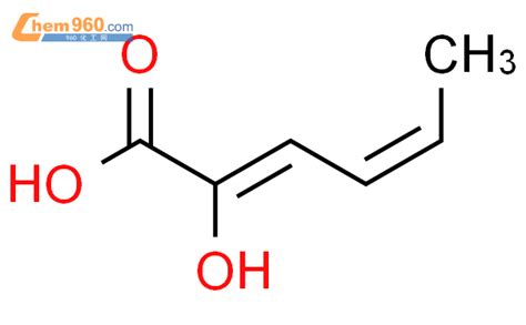 868977 24 6 2 4 HEXADIENOIC ACID 2 HYDROXY 2Z 4Z 化学式结构式分子式mol