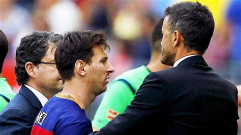 Foto Diisukan Ribut Bagaimana Hubungan Enrique Messi Saat Ini