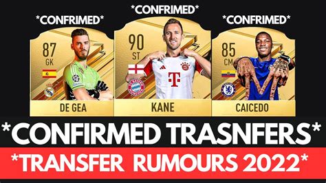 FIFA 24 NEW CONFIRMED TRANSFERS RUMOURS Ft Kane De Gea