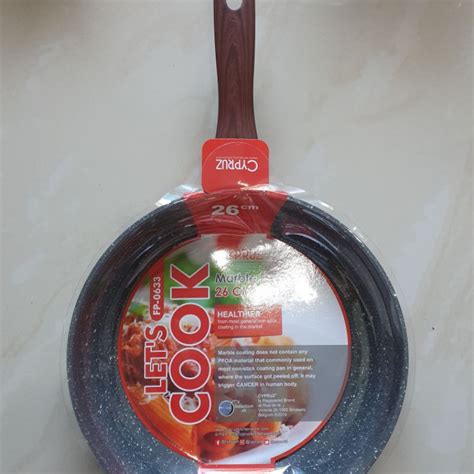 Jual Cypruz Fry Pan Marble Induksi 26cm Shopee Indonesia