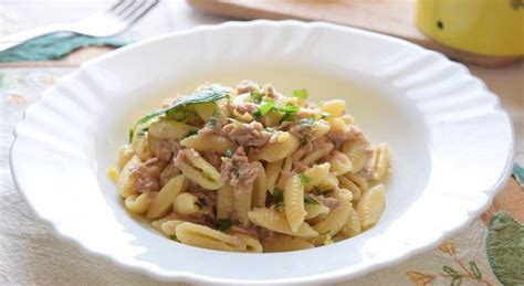 Gnocchetti Con Tonno Limone E Menta Fornelli Di Sicilia