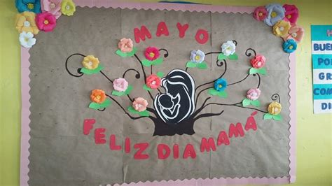 Mural De Mayo D A De Las Madres Manualidades Tarea De Preescolar