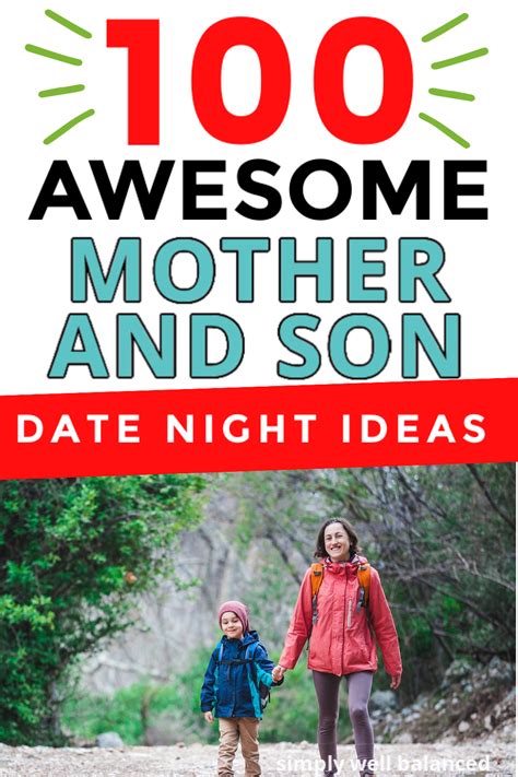 Fun Mother Son Date Ideas