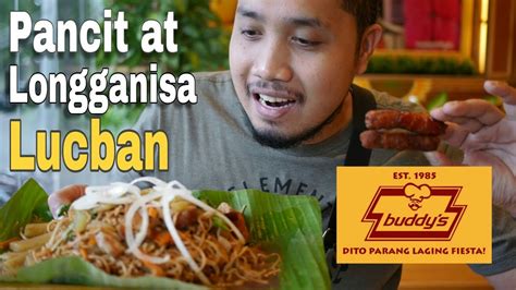 Buddys Special Pancit Lucban And Longganisang Lucban Mukbang Ph Pinoy Mukbang Youtube