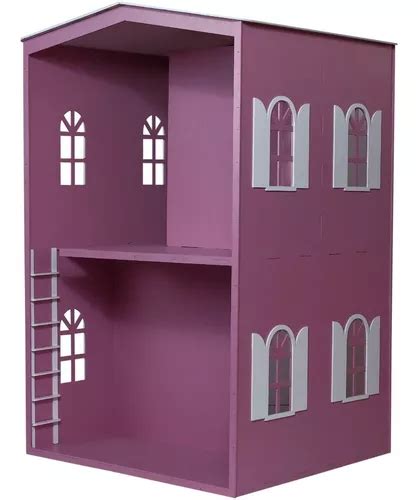 Casa Casinha Barbie Mdf Pintada Kit 15 Mini Móveis Parcelamento sem