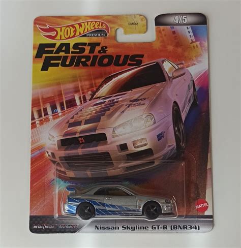 Hot Wheels Premium Nissan Skyline R Fast Furious Hobbies Toys Toys Games On Carousell