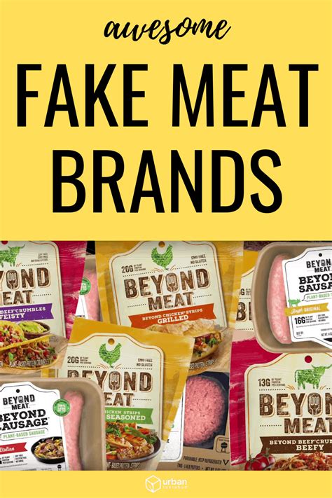 16 Popular Fake Meat Brands - The Complete List of Products (2023)