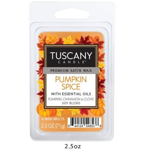 Tuscany Candle™ Wax Melts Pumpkin Spice 6 Pack 25 Ounces Kroger