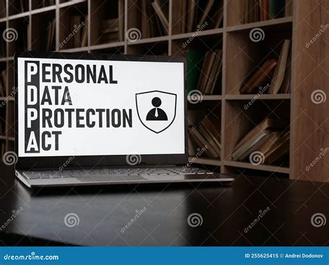 Personal Data Protection Act Pdpa Is Shown Using The Text Stock Image