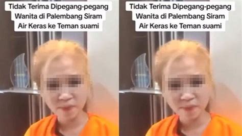 Viral Kasus Wanita Siram Teman Suaminya Pakai Air Keras Bela Diri