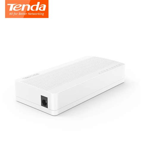 Tenda S108 Ethernet Switch Desktop Switch 8 10 100 Mbps RJ45 Ports