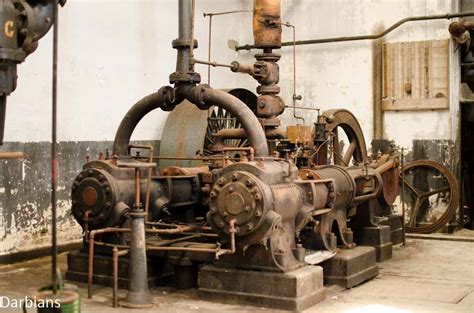 A steam engine in an abandoned factory in Belgium by Darbians ...