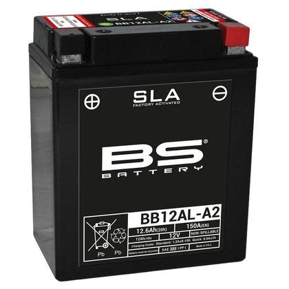 Bateria BS Battery SLA YB12AL A2 BB12AL A2 tipo firme ácido livre de