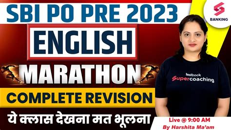 SBI PO PRE 2023 English Most Expected Paper SBI PO Pre English