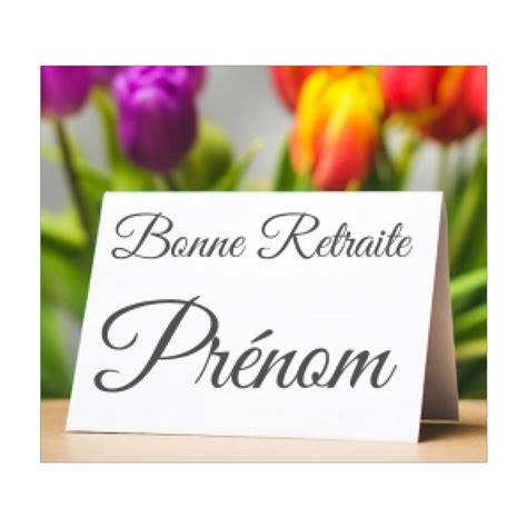 Etiquette Carton Cadeau Retraite Fleur Gratuit à Imprimer Carte 1162