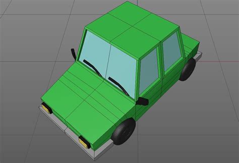 Low poly car 3D Model $8 - .3ds .fbx .obj .stl .blend - Free3D