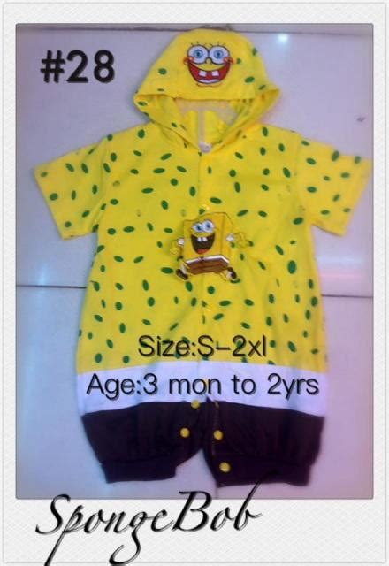 Toddler Spongebob Costume Pilar Philippines Buy And Sell Marketplace