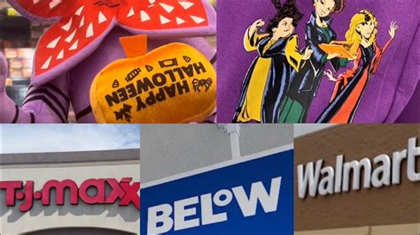 Tj Maxx Five Below And Walmart Halloween 2023 YouTube