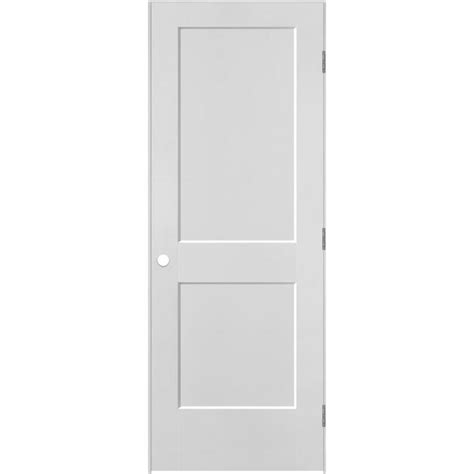 Metrie Logan Interior Door 2 Panel 30 In X 80 In Lefthand With Rabbeted