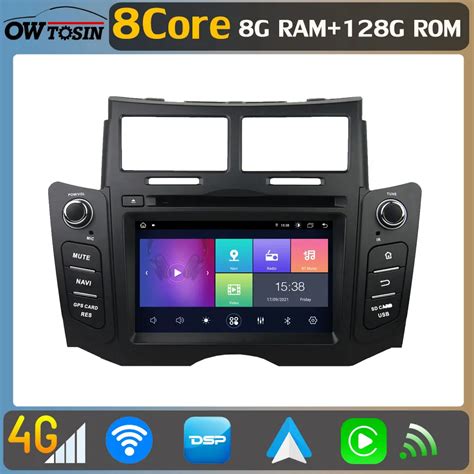 Din Android G G Car Dvd Player For Toyota Yaris Xp Vitz