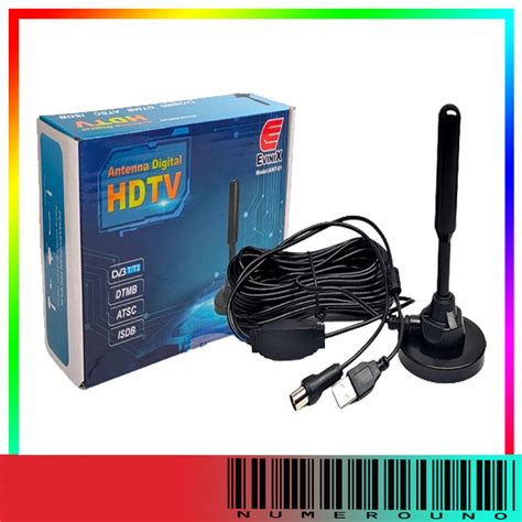 Antena Tv Digital Evinix Ant Kabel Meter Antena Set Top Box