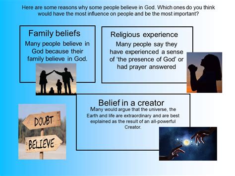 Re Smart And Ppt Why Do Some People Believe God Exists 6 Lessons And All Resources Re