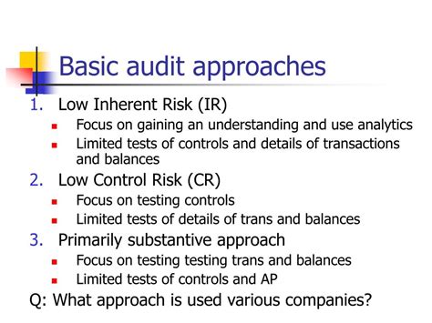 Ppt How Do We Conduct An Audit Powerpoint Presentation Free