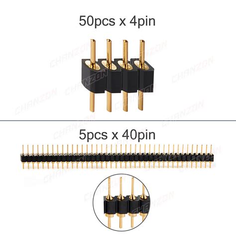 Male Female Mm Pitch Pin Header Socket Single Double Row