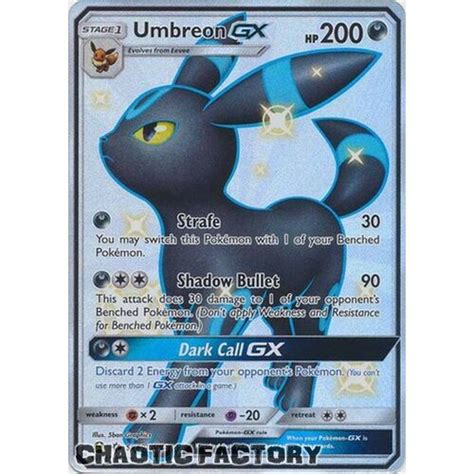 Umbreon Gx Sv69sv94 Shiny Ultra Rare Nm