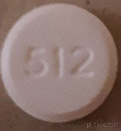 WHITE ROUND 512 - OXYCODONE AND ACETAMINOPHEN Acetaminophen 325 MG ...