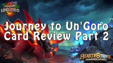 Journey To Un Goro Cards Review Part Youtube