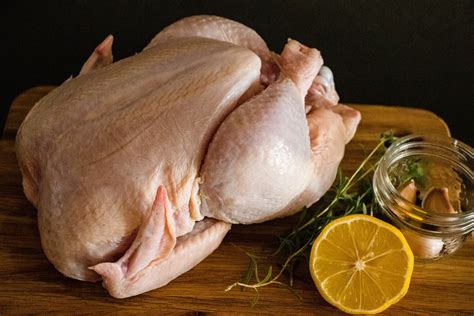 Roast Chicken With Lemon And Garlic