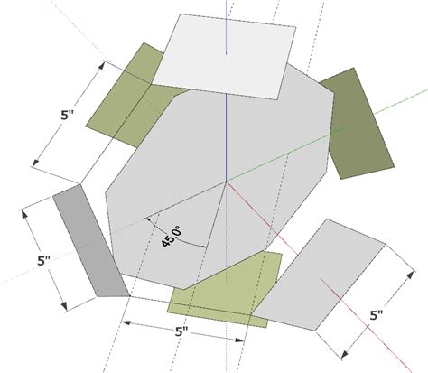 Drawing Hexagon Structure Sketchup Sketchup Community