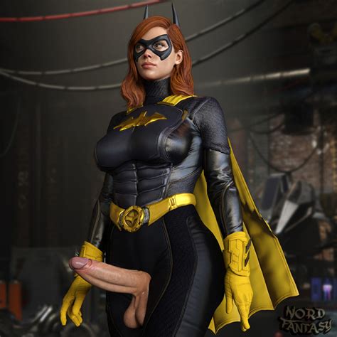 Rule 34 1futa 3d 3d Artwork Athletic Futanari Balls Barbara Gordon Batgirl Batman Series