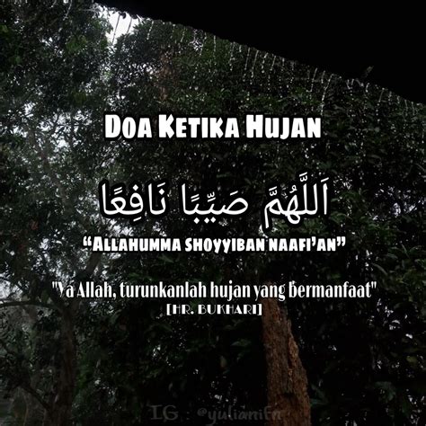 Cool Doa Ketika Hujan Allahumma Shoyyiban Nafian